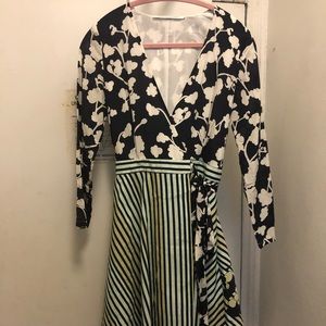 SOLD - Diane Von Furstenburg Wrap Dress
